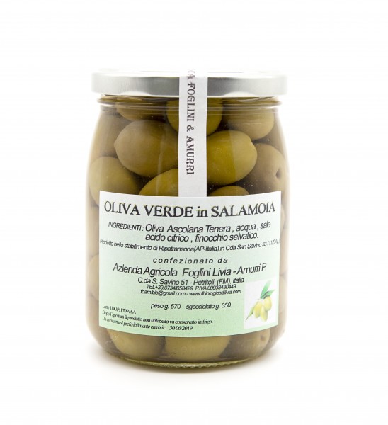 Olive Ascolane im großen Glas von Livia