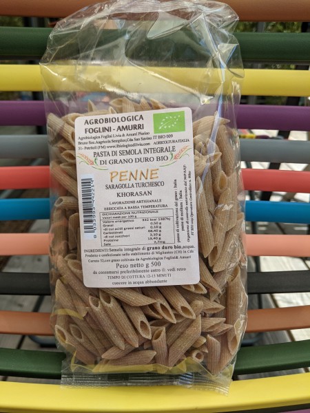 Penne - Pasta aus dem Urweizen Khorosan Saragolla Turchesco